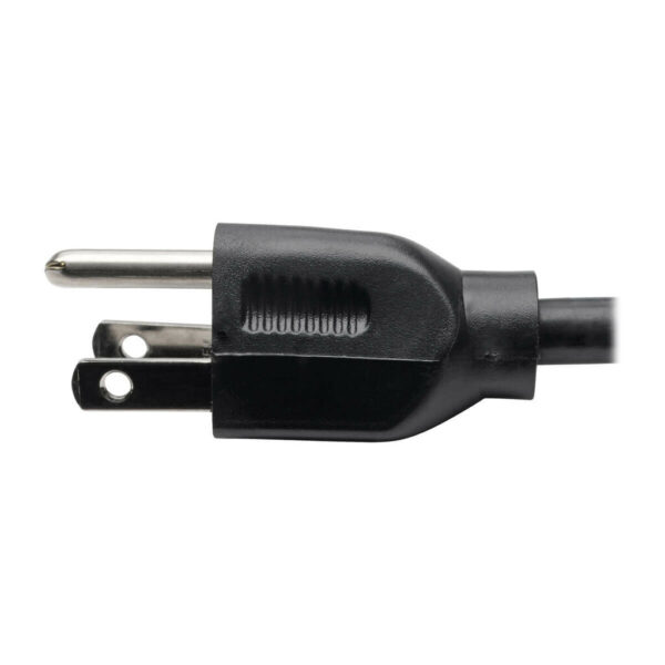 e75a95851ba12b22670b98efc24eb559-4 Tripp Lite series Power Extension Cord, NEMA 5-15P to NEMA 5-15R - 13A, 120V, 16 AWG, 6 ft. (1.83 m), Black