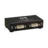 e75c40717a35e8fa5067cf3764155f35 Tripp Lite series 2-Port DVI Splitter with Audio and Signal Booster, Single-Link 1920x1200 at 60Hz/1080p (DVI F/2xF), TAA