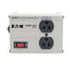 Tripp Lite series Isobar 2-Outlet Surge Protector, 6 ft. Cord with Right-Angle Plug, 1410 Joules, Metal Housing