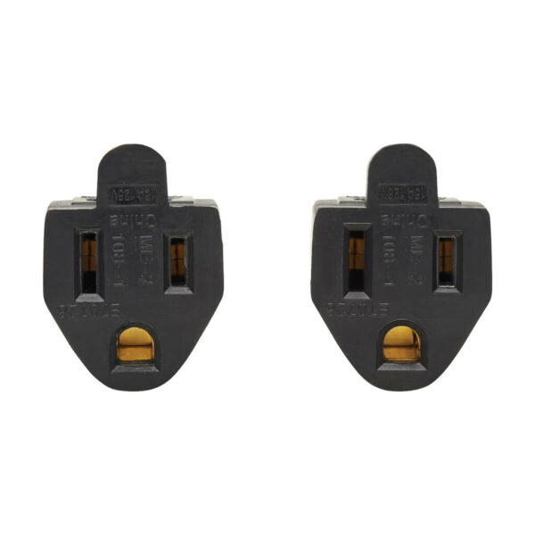 e77347e0bdd7fe6ab50b254dbdbcabf2 Tripp Lite series Extension Cord Y Splitter, NEMA 5-15P to 2x NEMA 5-15R - Heavy Duty, 15A, 120V, 14 AWG, 1 ft. (0.3 m), Black