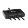 e77e62222501b647ab933d5008cf5e51 Tripp Lite series 4-Port Presentation Adapter, 4K 60 Hz (4:4:4) HDMI, DP, USB-C and 1080p VGA to HDMI, Built-In Cables, TAA