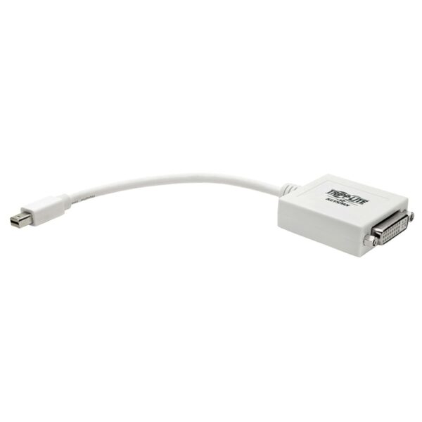 e7c70640610d2e81be2659be93860382 Tripp Lite series Keyspan Mini DisplayPort to DVI Adapter, Video Converter for Mac/PC, White (M/F), 6-in. (15.24 cm), TAA