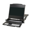 Tripp Lite series 8-Port NetDirector DisplayPort KVM Switch Console with 17 in. LCD, Dual Rail, 1U Rack-Mount, TAA