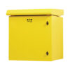 Tripp Lite series SmartRack Industrial Enclosure - NEMA 3R, Wall Mount, Metal, Locking, Fan With Thermal Switch, 23 in. Depth, 12U, Yellow