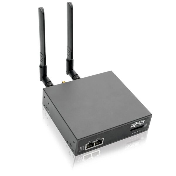 Tripp Lite series 8-Port Console Server with 4G LTE Cellular Gateway, Dual GB NIC, 4Gb Flash and Dual SIM