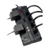 Tripp Lite series Protect It! 12-Outlet Surge Protector, 8 ft. (2.43 m) Cord, 2880 Joules, Tel/Modem/Coaxial Protection