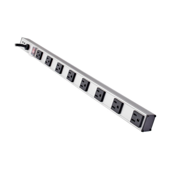 e869d83c65bb158e4580bc02067572ad Tripp Lite series 8-Outlet Vertical Power Strip, 120V, 15A, 10 ft. (3.05 m) Cord, 5-15P, 24 in.