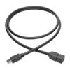 e893bdd3edd552a0b184b29fa80f8ab9 Tripp Lite series Mini DisplayPort Extension Cable, 4K @ 60 Hz, HDCP 2.2 (M/F), 3 ft. (0.91 m)