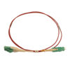 Tripp Lite series 40/100/400G Multimode 50/125 OM4 Fiber Optic Cable (Duplex SN-PC to Duplex LC-PC M/M), LSZH, Magenta, 2 m (6.6 ft.)