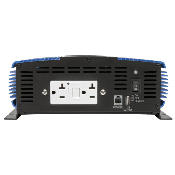 Tripp Lite series 2000W Medium-Duty Compact Mobile Power Inverter with 2 AC/1 USB - 2.0A/Battery Cables
