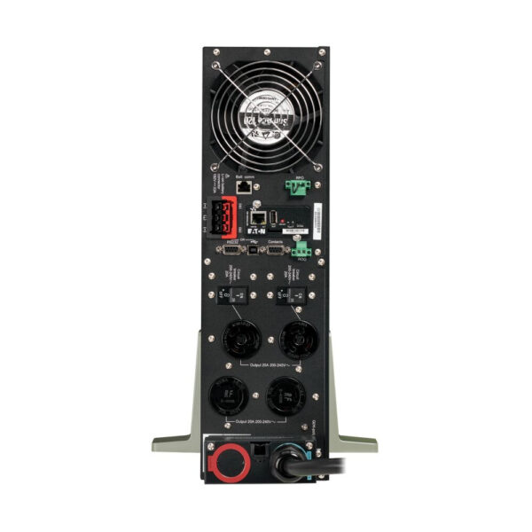 Eaton 9PX 6kVA 5.4kW 208V Online UPS, L6-30P or Hardwired Input, 2 L6-20R, 2 L6-30R, Lithium-ion Battery, Network Card, 3U Rack/Tower - 9PX6K-L