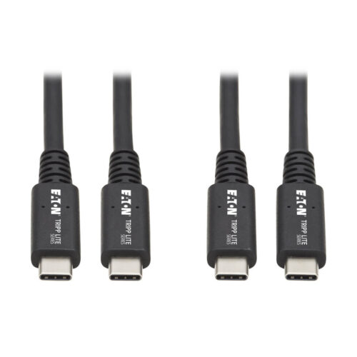 Tripp Lite series USB4 40Gbps Cable (M/M) - USB-C, 8K 60 Hz, 100W PD Charging, Black, 31 in. (0.8 m)