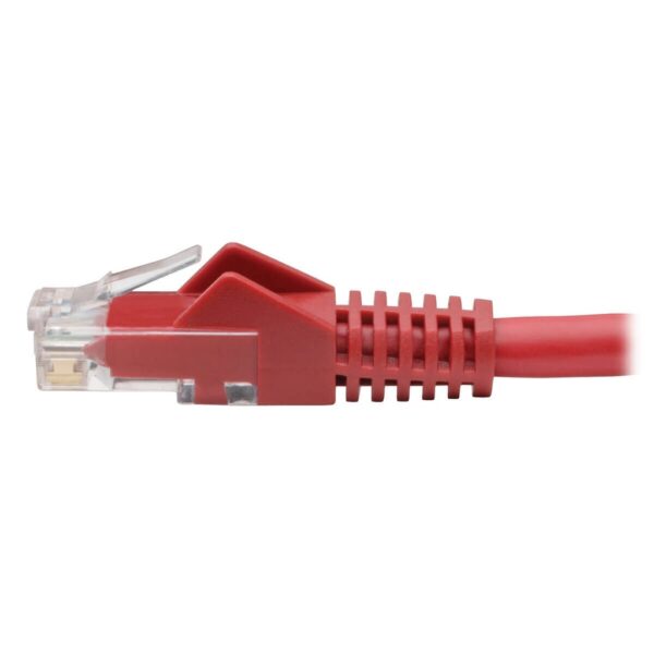 e95bd92da4f6ff384af404df0c3aedb2 Tripp Lite series Cat6 Gigabit Snagless Molded (UTP) Ethernet Cable (RJ45 M/M), PoE, Red, 4 ft. (1.22 m)