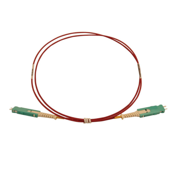 e9a0e8e242dbe75a5b9e9ede1a552a0d Tripp Lite series 400G Multimode 50/125 OM4 Fiber Optic Cable (Duplex SN-PC M/M), LSZH, Magenta, 1 m (3.3 ft.)