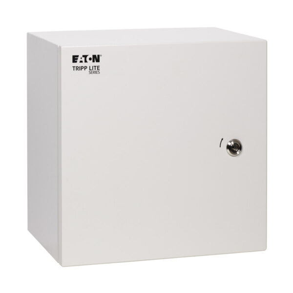 Tripp Lite series SmartRack Outdoor Industrial Enclosure with Lock - NEMA 4, Surface Mount, Metal Construction, 14 x 14 x 10 in., Gray