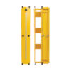 e9bac7f8b8d499d540b9bc6e967cf1ff Tripp Lite series High-Capacity Vertical Cable Manager - Deep Double Finger Duct with Cover, Single Sided, 6 in. Wide, Yellow, 7 ft. (2.2 m)