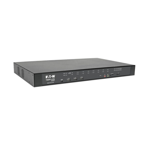 Tripp Lite series NetDirector 16-Port Cat5 KVM over IP Switch - Virtual Media, 1 Remote + 1 Local User, 1U Rack-Mount, TAA