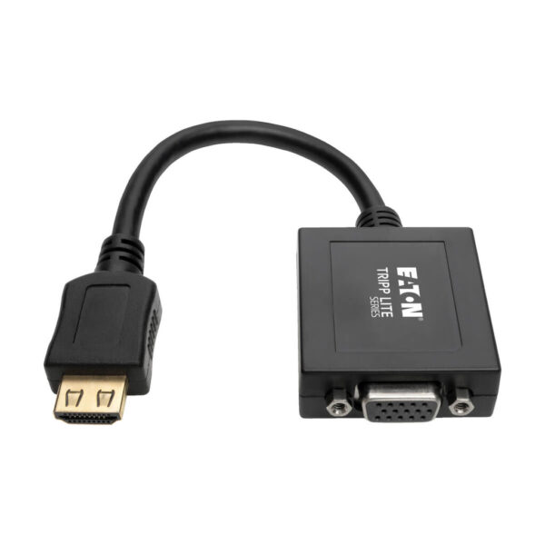 Tripp Lite series HDMI to VGA with Audio Converter Cable Adapter for Ultrabook/Laptop/Desktop PC, (M/F), 6-in. (15.24 cm), TAA