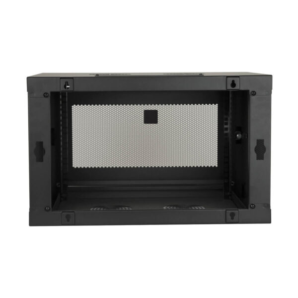 e9e68fe86b1f1a3922efe41cf7375b31 Tripp Lite series SmartRack 6U Low-Profile Switch-Depth Knock-Down Wall-Mount Mini Rack Enclosure