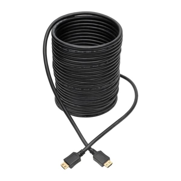 Tripp Lite series High-Speed HDMI Cable, Gripping Connectors (M/M), Black, 35 ft. (10.67 m) - P568-035-BK-GRP