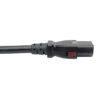 e9f8731496e0fa44d62a7f3ed9771c13-1 Tripp Lite series Heavy-Duty PDU Power Cord, Locking C13 to C14 - 15A, 250V, 14 AWG, 10 ft. (3.05 m) - P005-L10