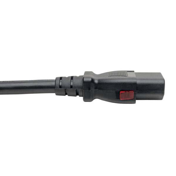 e9f8731496e0fa44d62a7f3ed9771c13-1 Tripp Lite series Heavy-Duty PDU Power Cord, Locking C13 to C14 - 15A, 250V, 14 AWG, 10 ft. (3.05 m) - P005-L10