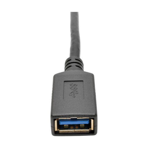 ea0fada7895aa027554b82cb65048af2 Tripp Lite series USB-C to USB-A Adapter (M/F), USB 3.2 Gen 1 (5 Gbps), Thunderbolt 3 Compatible, 6-in. (15.24 cm)