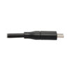ea174adab27a4f322673a6e75a3fd1d2 Tripp Lite series USB-C to HDMI Adapter Cable (M/M), 4K 60 Hz, 4:4:4, Thunderbolt 3 Compatible, Black, 9 ft. (2.7 m)