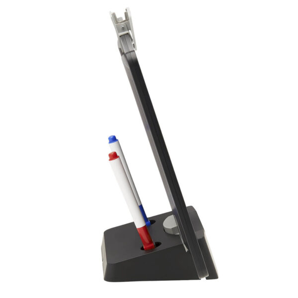 ea1a1e4650de7d8ab9472b8957be2f38 Tripp Lite series Magnetic Dry-Erase Whiteboard with Stand - VESA Mount, 3 Markers (Red/Blue/Black), Black Frame, TAA