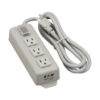 ea1b770db1cb6ea0251046004bc8e0dc Tripp Lite TLM306NC surge protector Grey 3 AC outlet(s) 120 V 1,8 m
