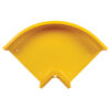 Tripp Lite series Toolless Horizontal 90-Degree Elbow for Fiber Routing System, 240 mm (10 in.)