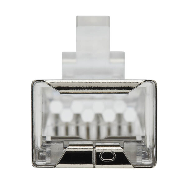 Tripp Lite series Cat6 RJ45 Pass-Through FTP Modular Plug, 100 Pack, TAA