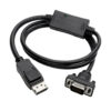 ea34babb458393f01a21563eec1f1be9 Tripp Lite series DisplayPort 1.2 to VGA Active Adapter Cable (DP with Latches to HD15 M/M), 3 ft. (0.9 m), TAA