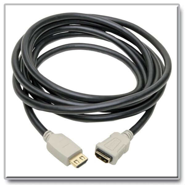 Tripp Lite series High-Speed HDMI Extension Cable (M/F) - 4K 60 Hz, HDR, 4:4:4, Gripping Connector, 6 ft.