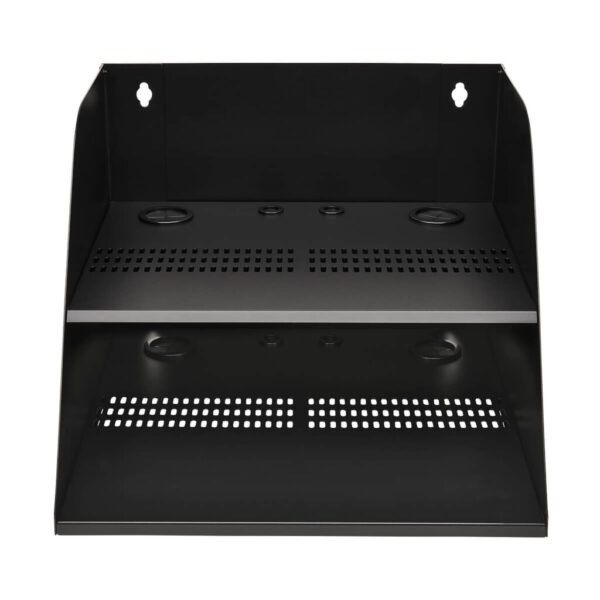 Tripp Lite series Wall-Mount Double Shelf for IT Equipment, 20 in. Wide, Up to 250 lb. (113 kg)