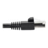 ea6662a42caa0ef09bab11b75a870659 Tripp Lite series Cat6a 10G Snagless Shielded STP Ethernet Cable (RJ45 M/M), PoE, Black, 30 ft. (9.14 m)