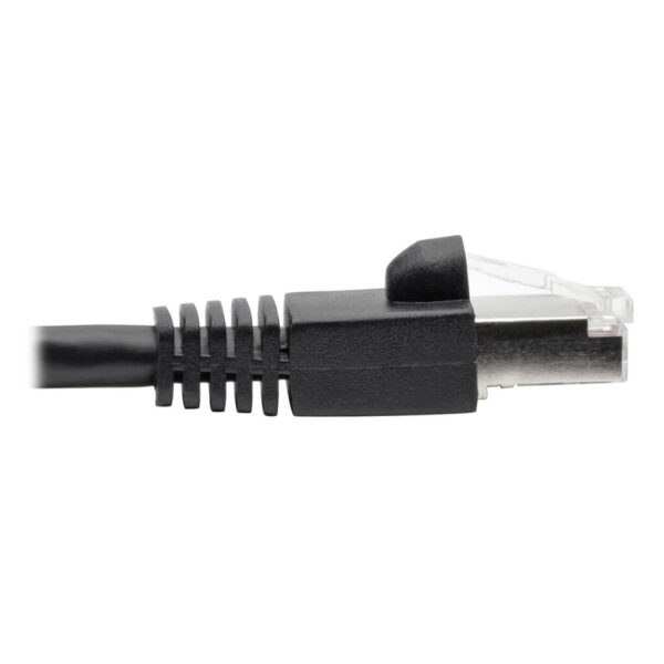 ea6662a42caa0ef09bab11b75a870659 Tripp Lite series Cat6a 10G Snagless Shielded STP Ethernet Cable (RJ45 M/M), PoE, Black, 30 ft. (9.14 m)