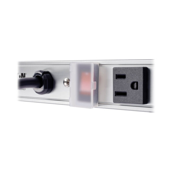 ea6f35f137d2ae0903460d6cd9522557-1 Tripp Lite series 8-Outlet Vertical Power Strip, 120V, 15A, 10 ft. (3.05 m) Cord, 5-15P, 24 in.
