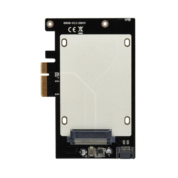 ea7f921a245227bf10328796a1e1e656 Tripp Lite series U.2 to PCIe Adapter for 2.5" NVMe U.2 SSD, SFF-8639, PCI Express (x4) Card