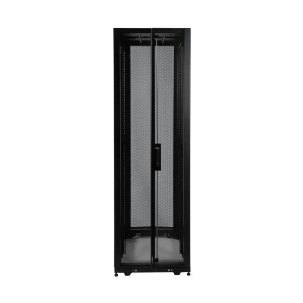 ea812fda774f102fd7439f15df3c80dc Tripp Lite series SmartRack 42U Standard-Depth Rack Enclosure Cabinet with Doors and Side Panels