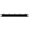 Tripp Lite series Horizontal Cable Manager - Metal Rings, Black, 1U