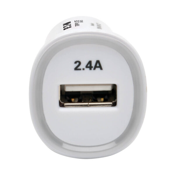 Tripp Lite series USB Tablet / Phone Car Charger, 5V 2.4A / 12W