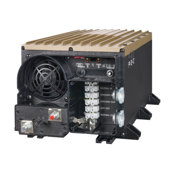 Tripp Lite series PowerVerter 2000W 120V 12VDC RV Inverter/Charger with Auto-Transfer Switching, Hardwired, UL458