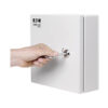 Tripp Lite series SmartRack Outdoor Industrial Enclosure with Lock - NEMA 4, Surface Mount, Metal Construction, 10 x 10 x 6 in., Gray