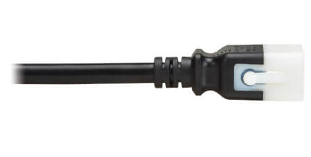Tripp Lite series PDU Power Cords, C19 to P-Lock C20 - Heavy-Duty, 20A, 250V, 12 AWG, 4 ft. (1.2 m), Black, 6 Pack