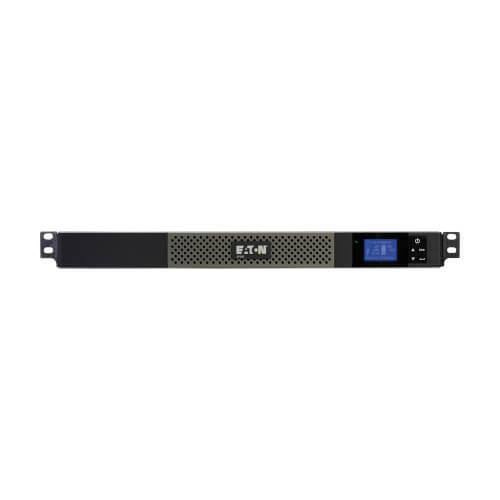 Eaton 5P 550VA 420W 120V Line-Interactive UPS, 5-15P, 5x 5-15R Outlets, True Sine Wave, Cybersecure Network Card Option, 1U
