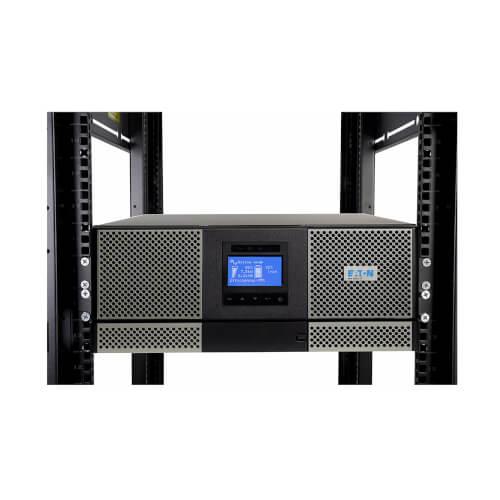 Eaton 9PX 5500VA 4900W 120V/208V Online Double-Conversion UPS - L14-30P, 6x 5-20R, 1 L6-30R, 1 L14-30R, Hardwired Outlets, Cybersecure Network Card, Extended Run, 4U Eaton 9PX 5500VA 4900W 120V/208V Online Double-Conversion UPS - L14-30P, 6x 5-20R, 1 L6-30R, 1 L14-30R, Hardwired Outlets, Cybersecure Network Card, Extended Run, 4U