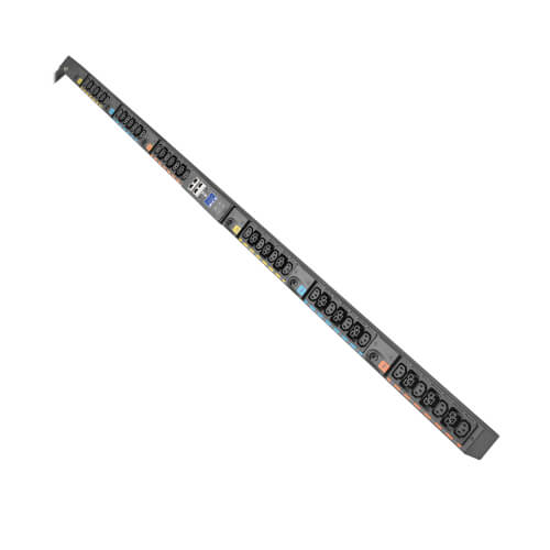 Eaton 3-Phase Managed Rack PDU G4, 208V, 42 Outlets, 48A, 17.3kW, 460P9W Input, 6 ft. Cord, 0U Vertical
