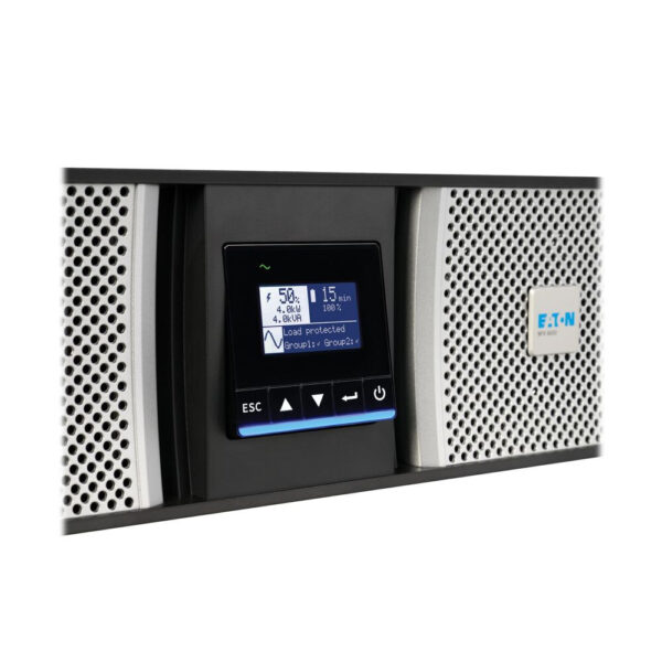 Eaton 9PX G2 8kVA 8kW Online UPS, 200-240V In, 120/240V Out, Hardwired Input, 18x 5-20R, 3x L6-30R, Network Card, Bypass, 7U Rack/Tower - 9PX8KTF5G2