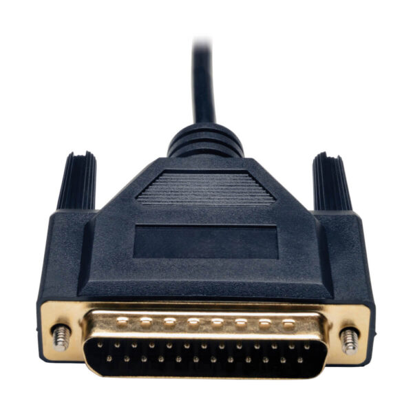 Tripp Lite series Null Modem Serial DB9 Serial Cable (DB9 to DB25 F/M), 6 ft. (1.83 m)